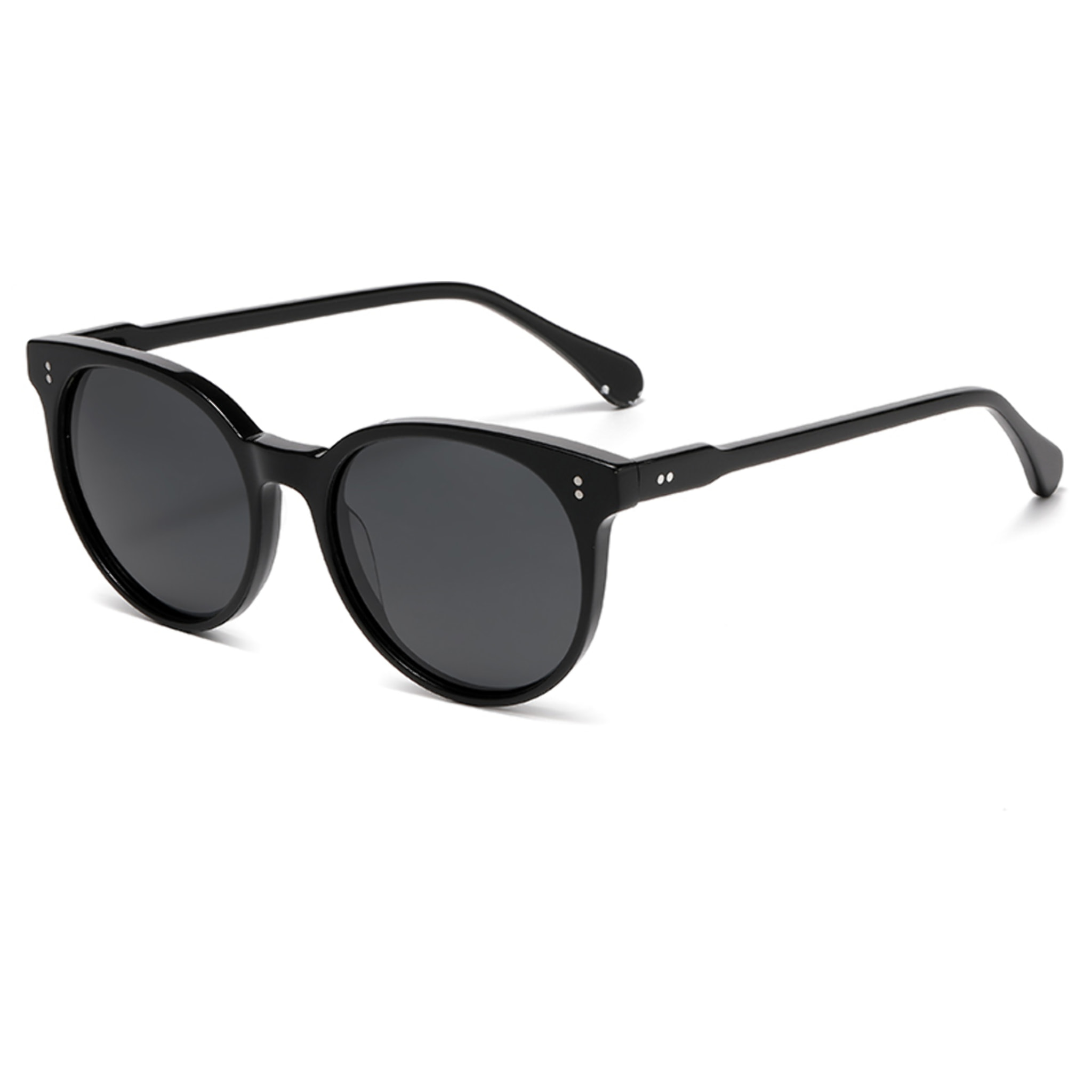 Occhiali da sole OCEAN CLASSIC 3 - montatura nera lucida con lenti plarizadas fumé