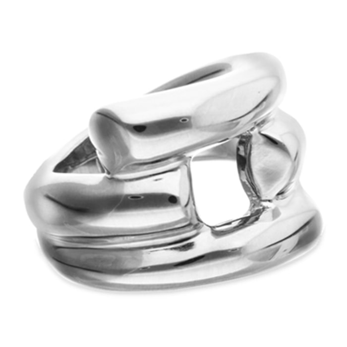 Anillo RAÍCES PLATEADO 12