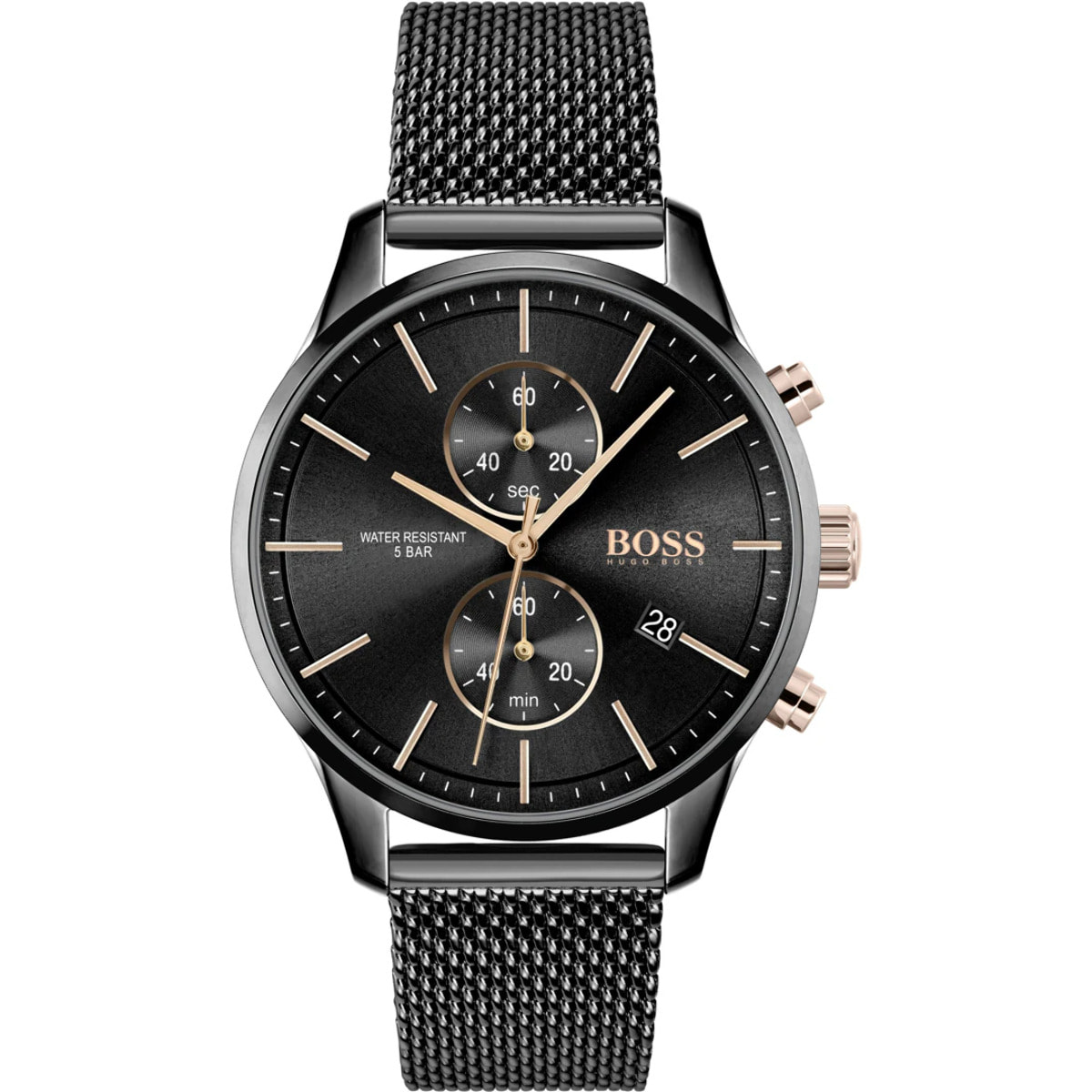 Reloj Boss 1513811 Hombre Analogico Cuarzo con Correa de Acero inoxidable