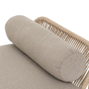 Banquette de Jardin "Deona" 2 places acacia