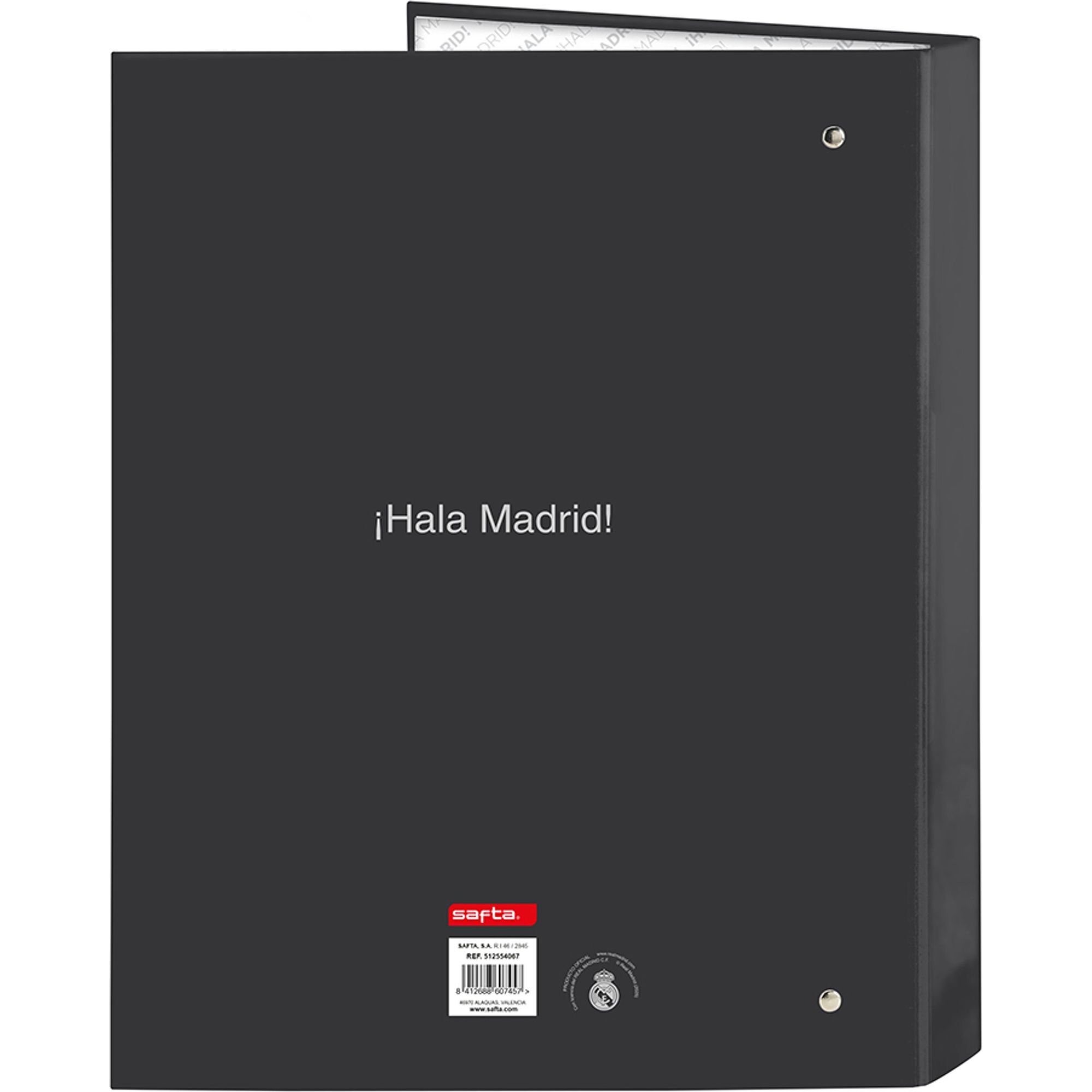 Carpeta folio 4 ani.mixtas real madrid equip. 25/26