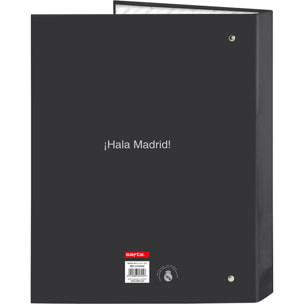 Carpeta folio 4 ani.mixtas real madrid equip. 25/26
