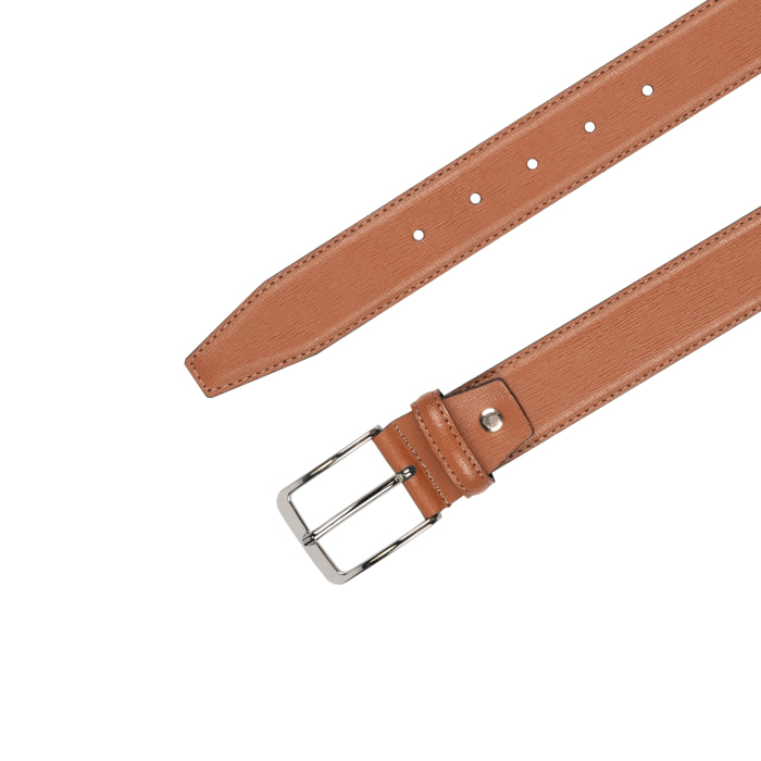 Cintura in pelle saffiano