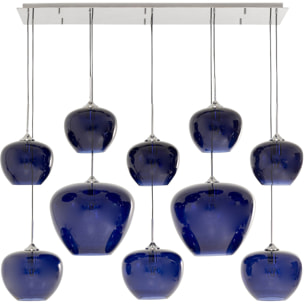 Suspension Sphere 10 bleue Kare Design