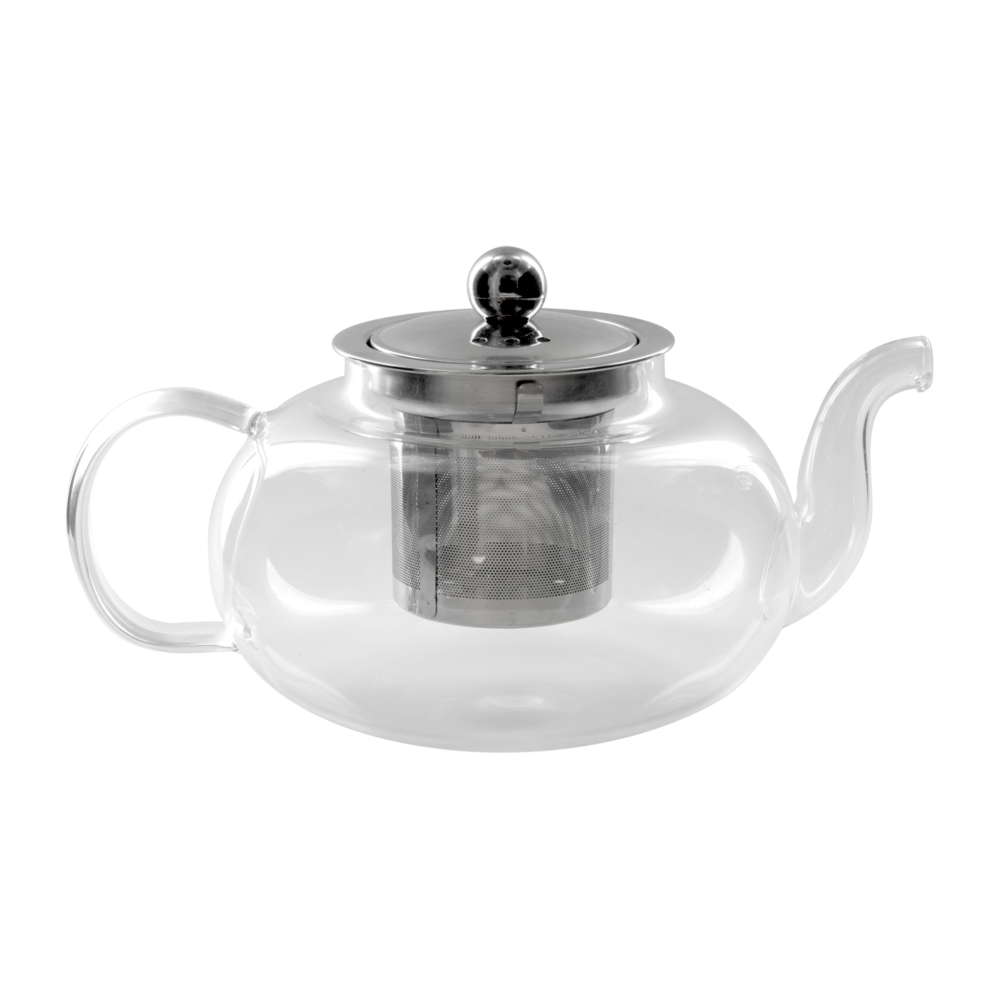 Theiere Verre Infuseur Inox 700ml