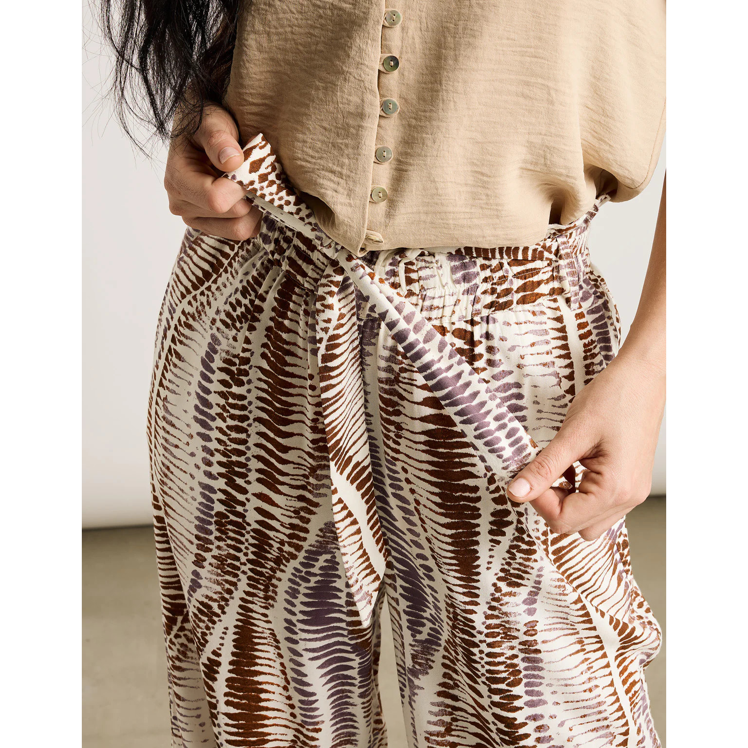 Pantalón Largo Morado - Lambania