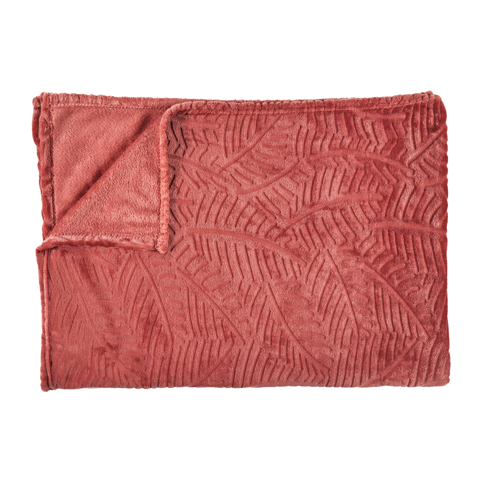 Plaid Flanelle Embosse Gris Clair 120x150cm