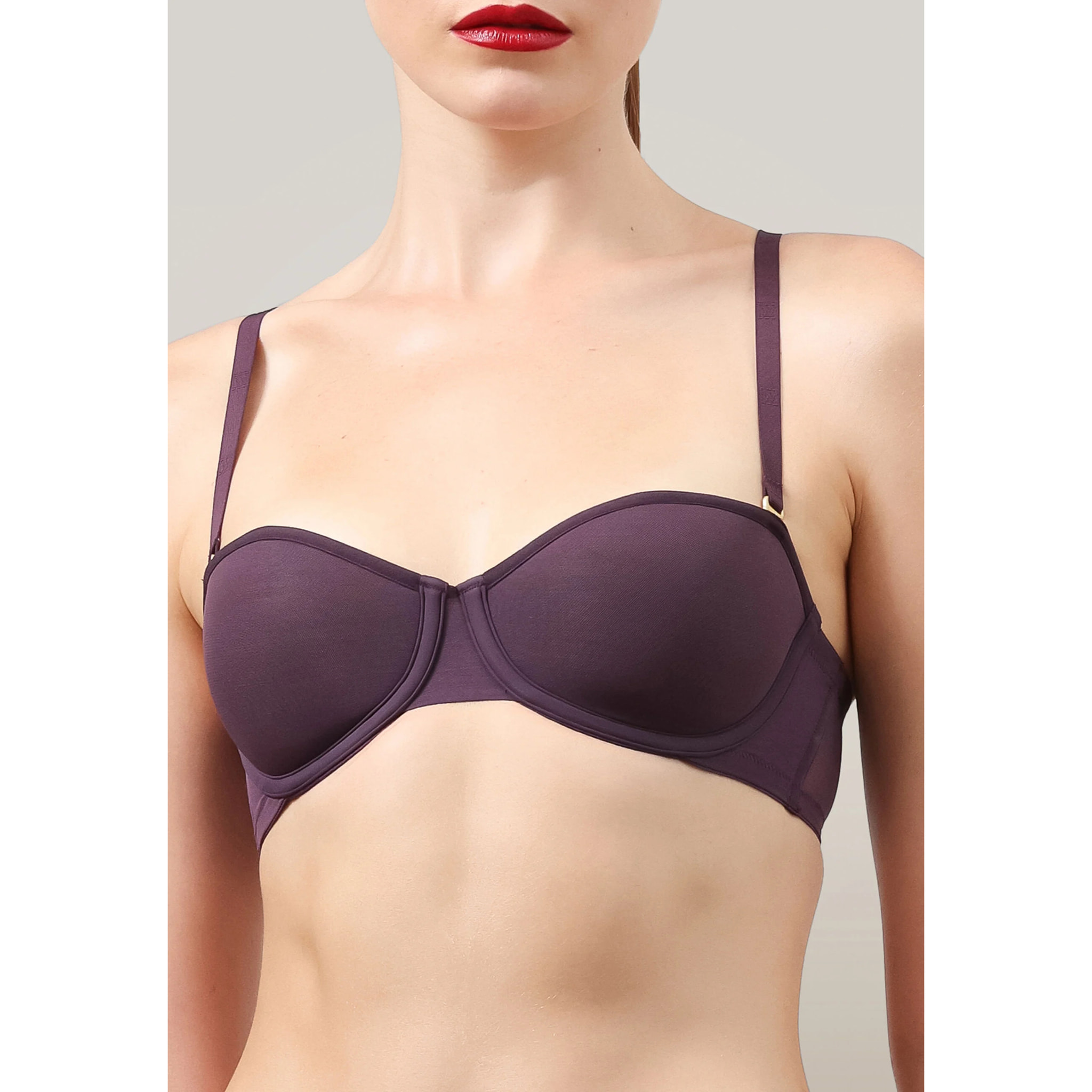 Reggiseno Sheer Opaque Bandeau Bra