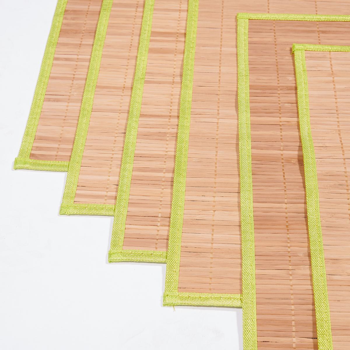 Set de table tissé en bambou LOT DE 6 JUHE