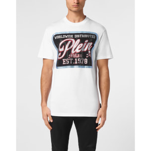 PHILIPP PLEIN Camiseta de cuello redondo y manga corta