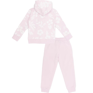 Tuta da bambina con cappuccio e zip Chic Boxing