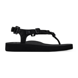 Sandalias deportivas negras de dedo