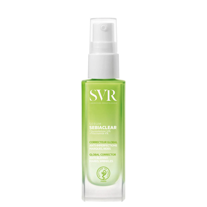 Sebiaclear - Sérum Correcteur Global Anti-Imperfections, Marques, Rides 30 ml