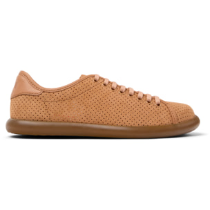 Zapatillas - CAMPER Pelotas Soller - Beige - Cuero Nubuck
