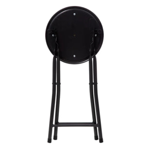 Tabouret pliants noir