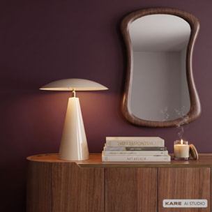 Lampe Fungo Flat crème Kare Design