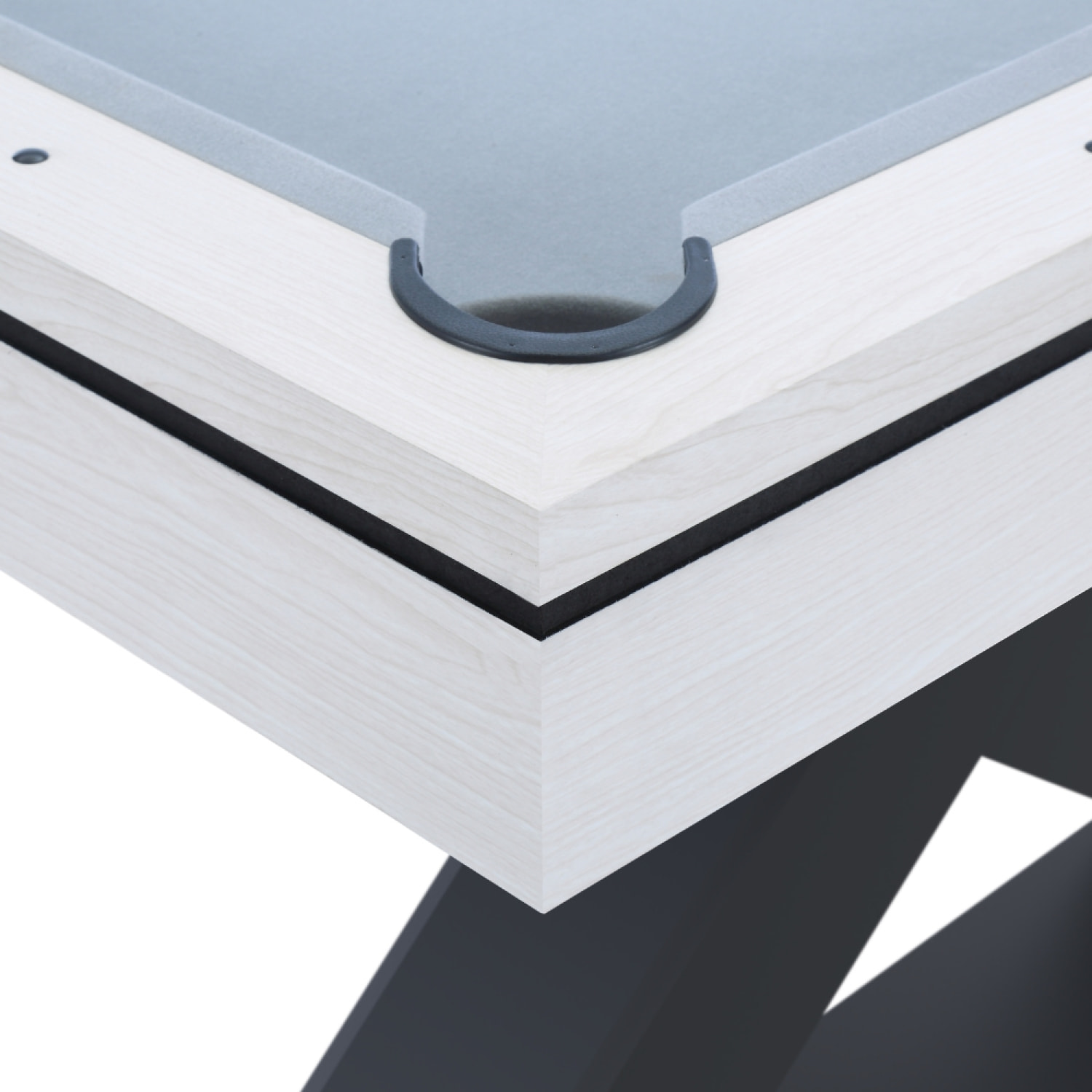 Table multi-jeux, ping-pong et billard en bois blanc ARIZONA