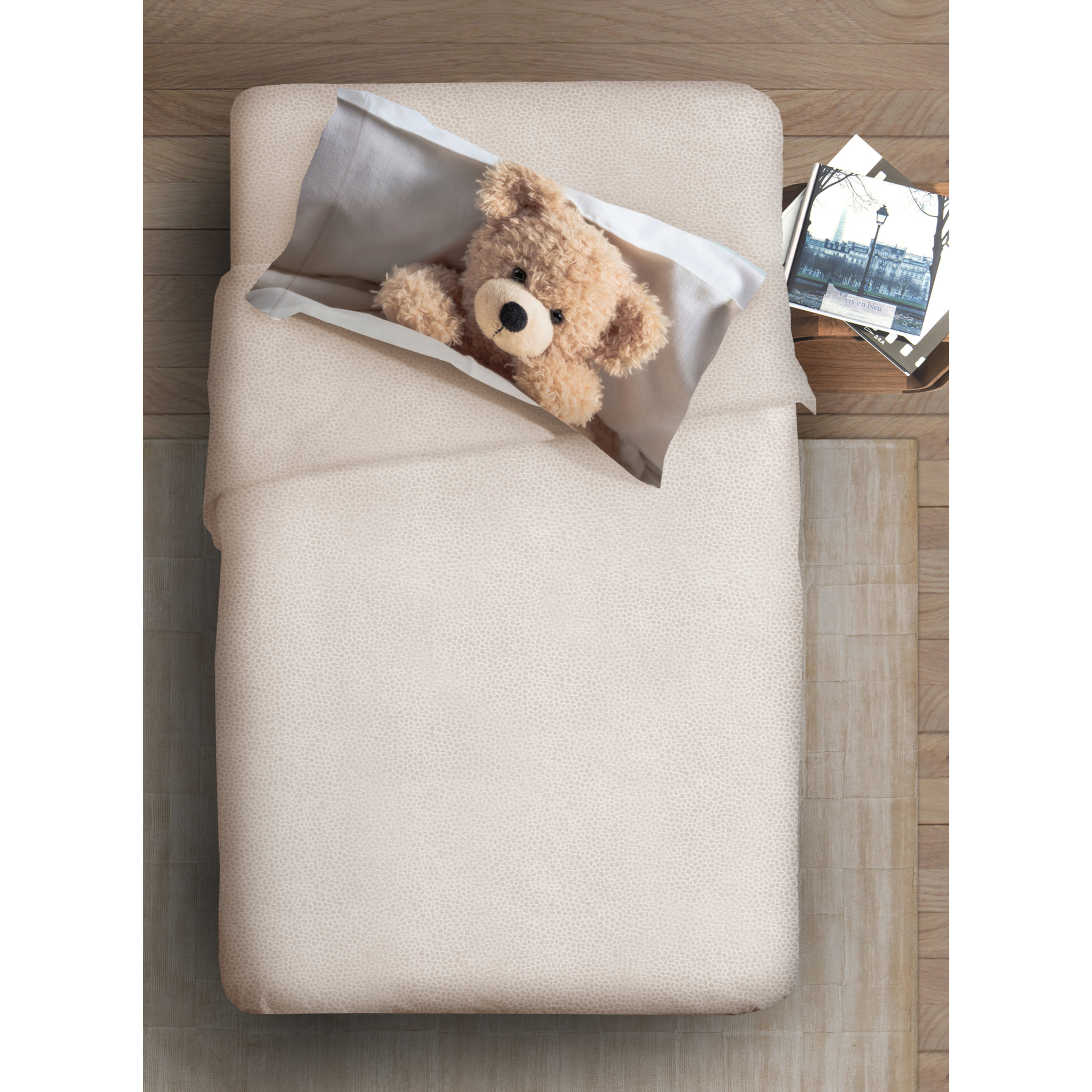 Completo letto 1 Piazza IPERSAN fotografico Fine-Art Coccole