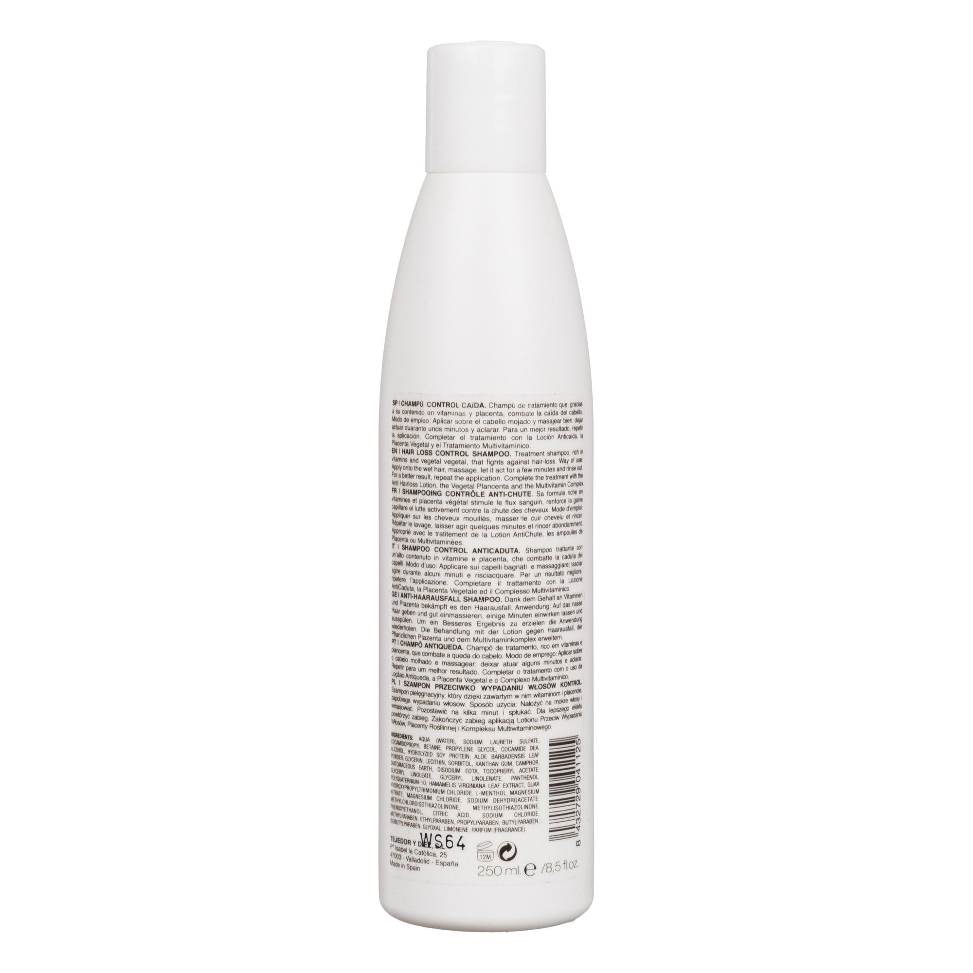 Shampoo Control Anticaduta 250 Ml.