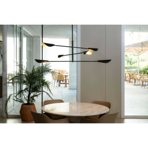 LIGGERA Lampe suspension noire