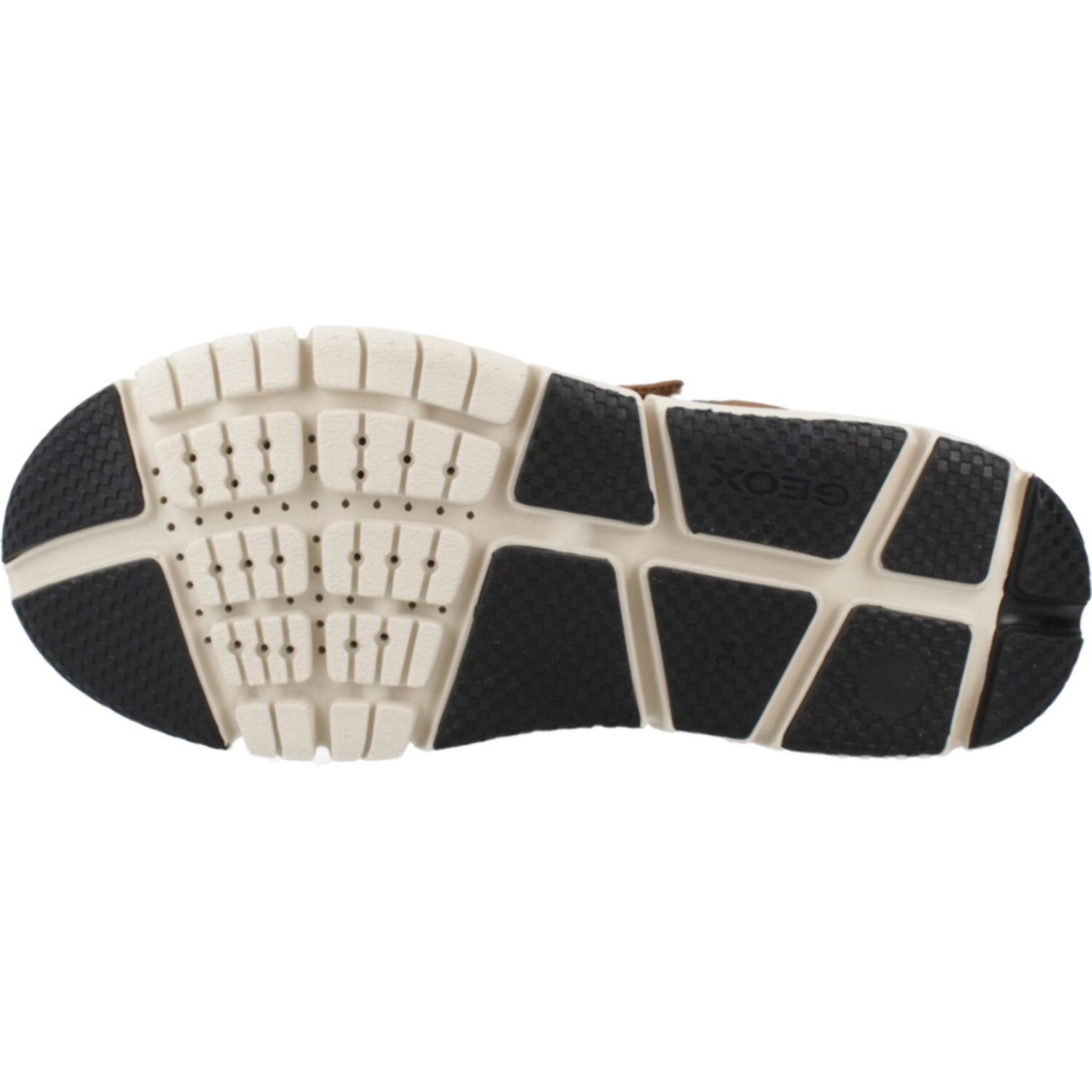 Zapatillas Niño de la marca GEOX  modelo J FLEXYPER BOY MARRON