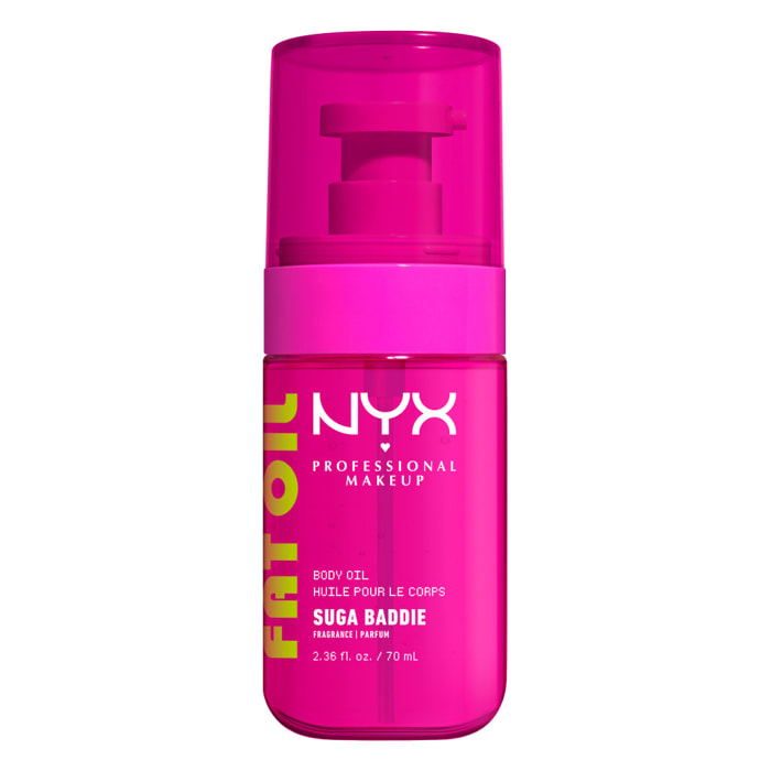 NYX Professional Makeup Fat Oil Body Huile Corps Glowy SUGA BADDIE