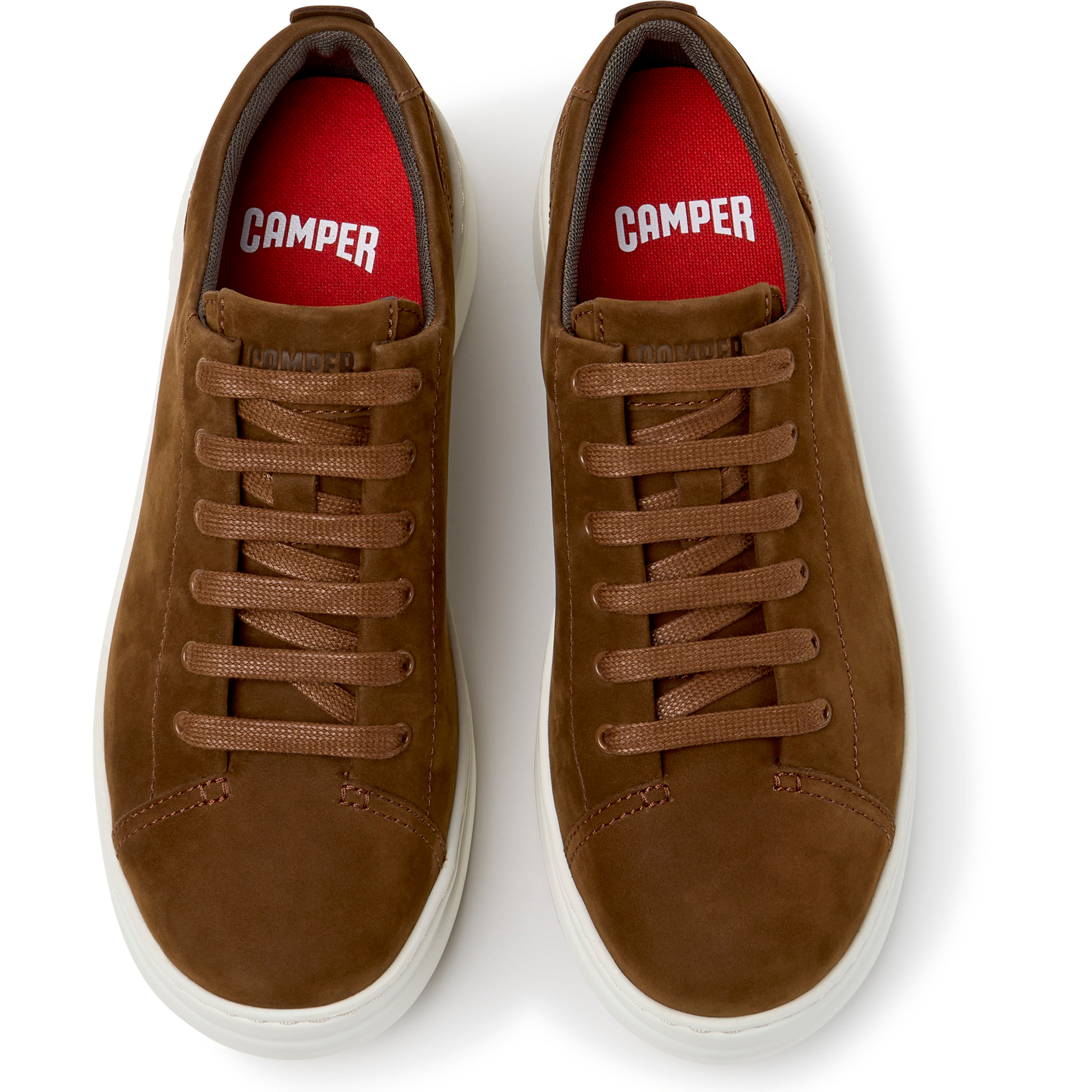 Zapatillas - CAMPER Runner Up - Marron - Piel nobuk