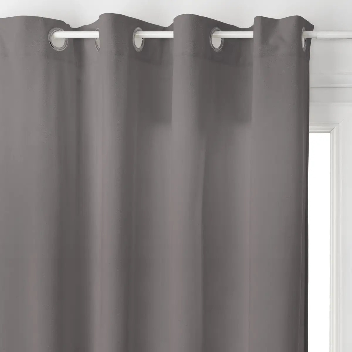 Rideau "Lilou" gris ardoise 140x260cm