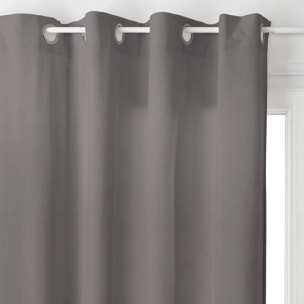Rideau "Lilou" gris ardoise 140x260cm