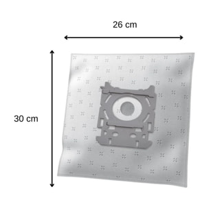 Lot de 8 sacs aspirateurs Philips Tornado Electrolux TopFilter