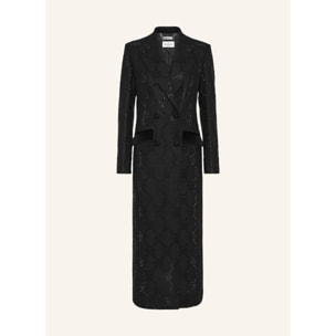 PHILIPP PLEIN ABRIGO LARGO MONOGRAM