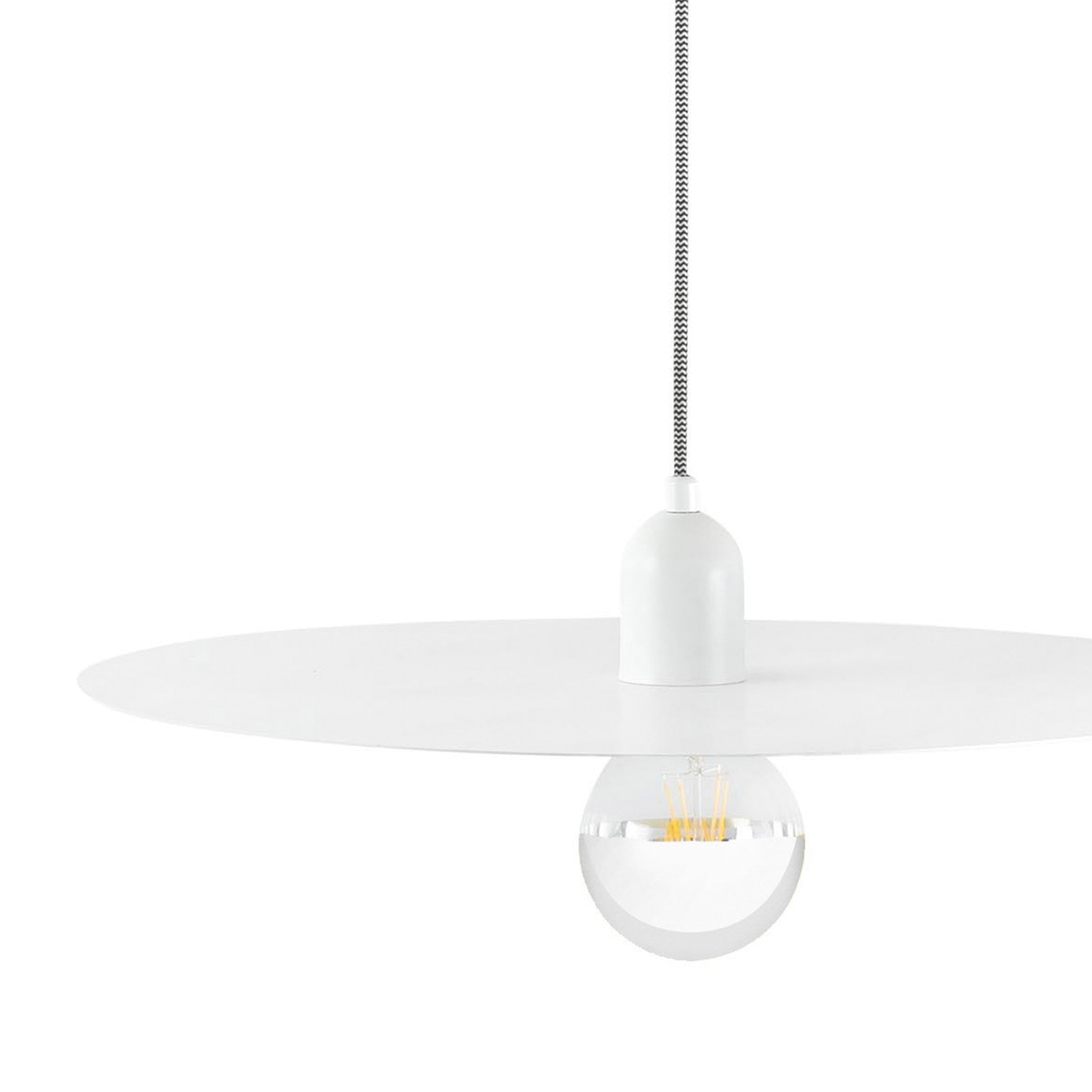 PLAT Lampada da parete bianca