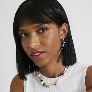 Pendientes Lux by Lux acabados oro 18k