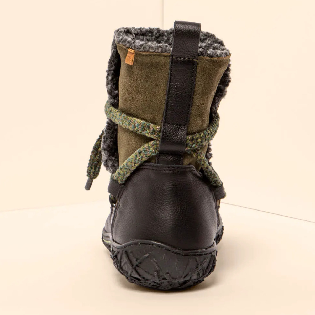 Botines N5455 MULTI LEATHER BLACK-FOREST/ NIDO color Black-forest