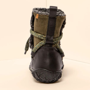 Botines N5455 MULTI LEATHER BLACK-FOREST/ NIDO color Black-forest