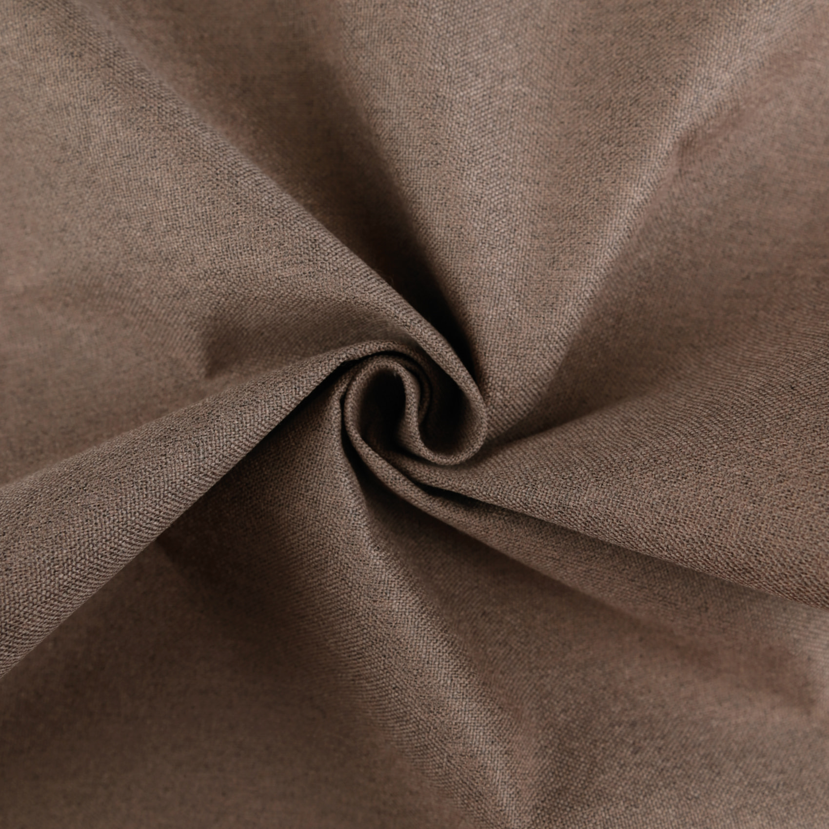 Rideau 100% occultant thermique phonique chiné MIDNIGHT - Marron chocolat