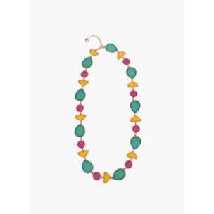 Collana elementi geometrici colorati
