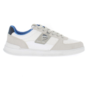 Armata di Mare Scarpe Uomo Sneakers Casual Stringate Basse con Soletta Rimovibile in Memory Foam AMU SS23D3191 Lt Beige Off White