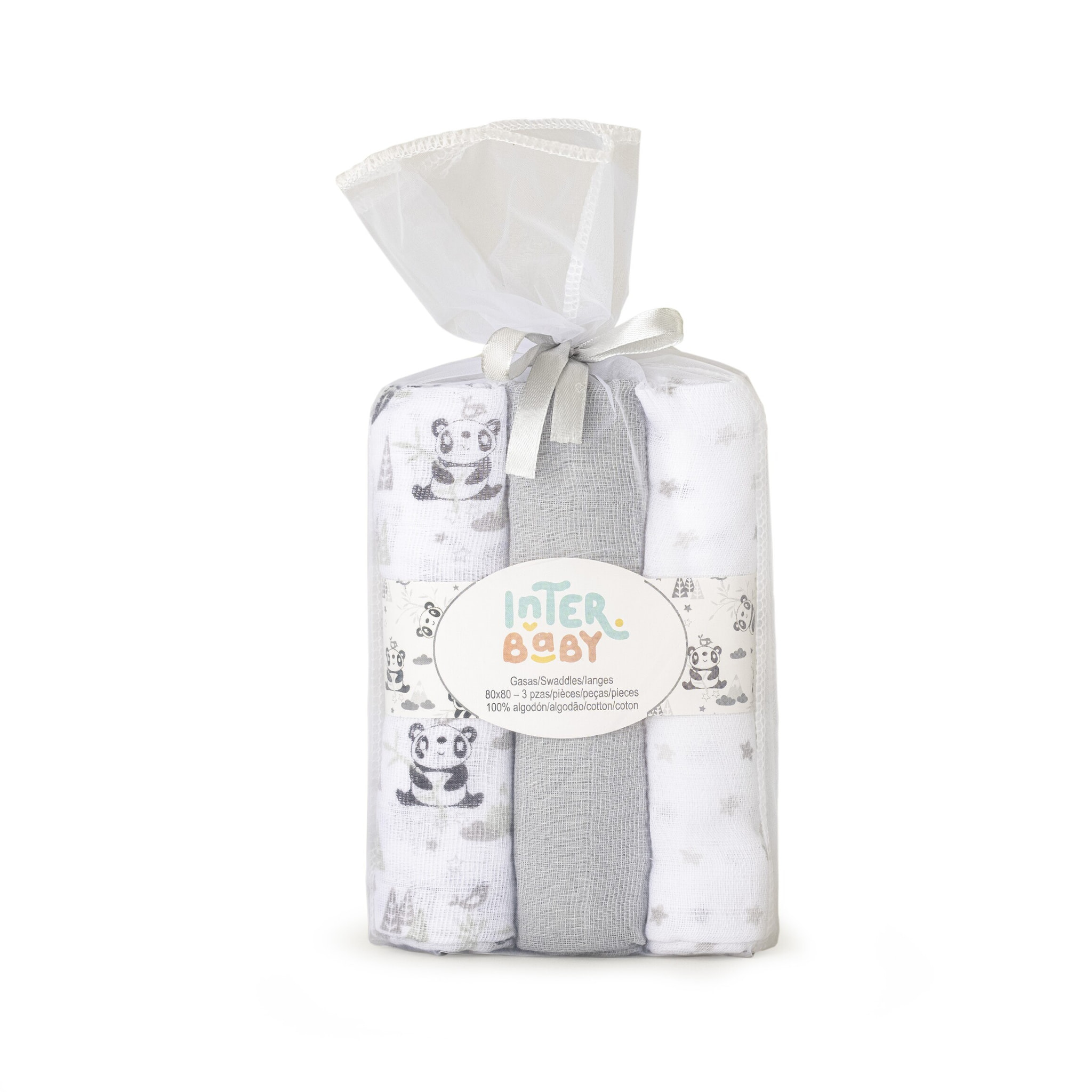 Gasas Pack 3ud. Panda