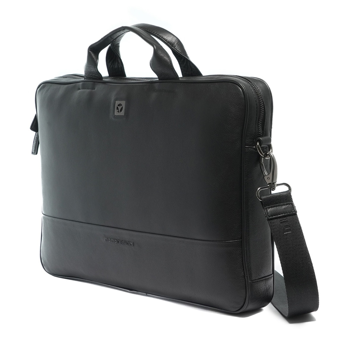 Borsa da lavoro uomo in vera pelle - Modello Erewhon Lux - Casual - 43.0 x 36.5 x 12.0 cm