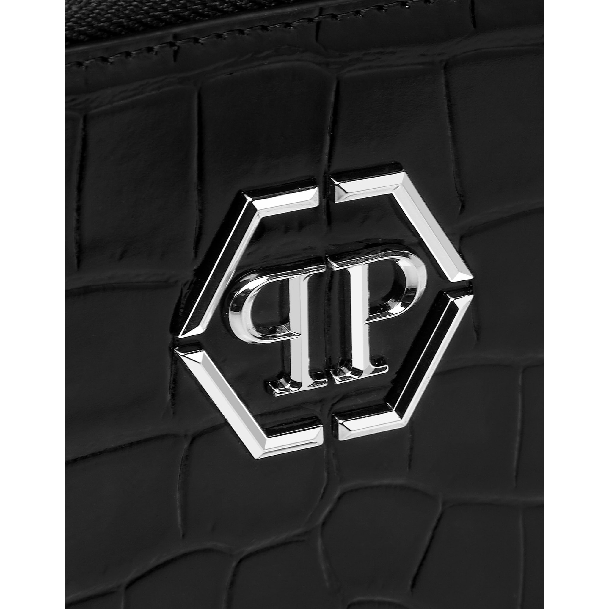 PHILIPP PLEIN Portafoglio con zip media