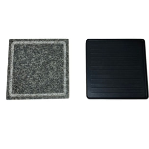 Raclette ESSENTIELB ERGP7 8 personnes Grill + Pierre