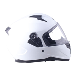 CASCO ADN INTEGRAL STELVIO BIANCO PURO OPACO