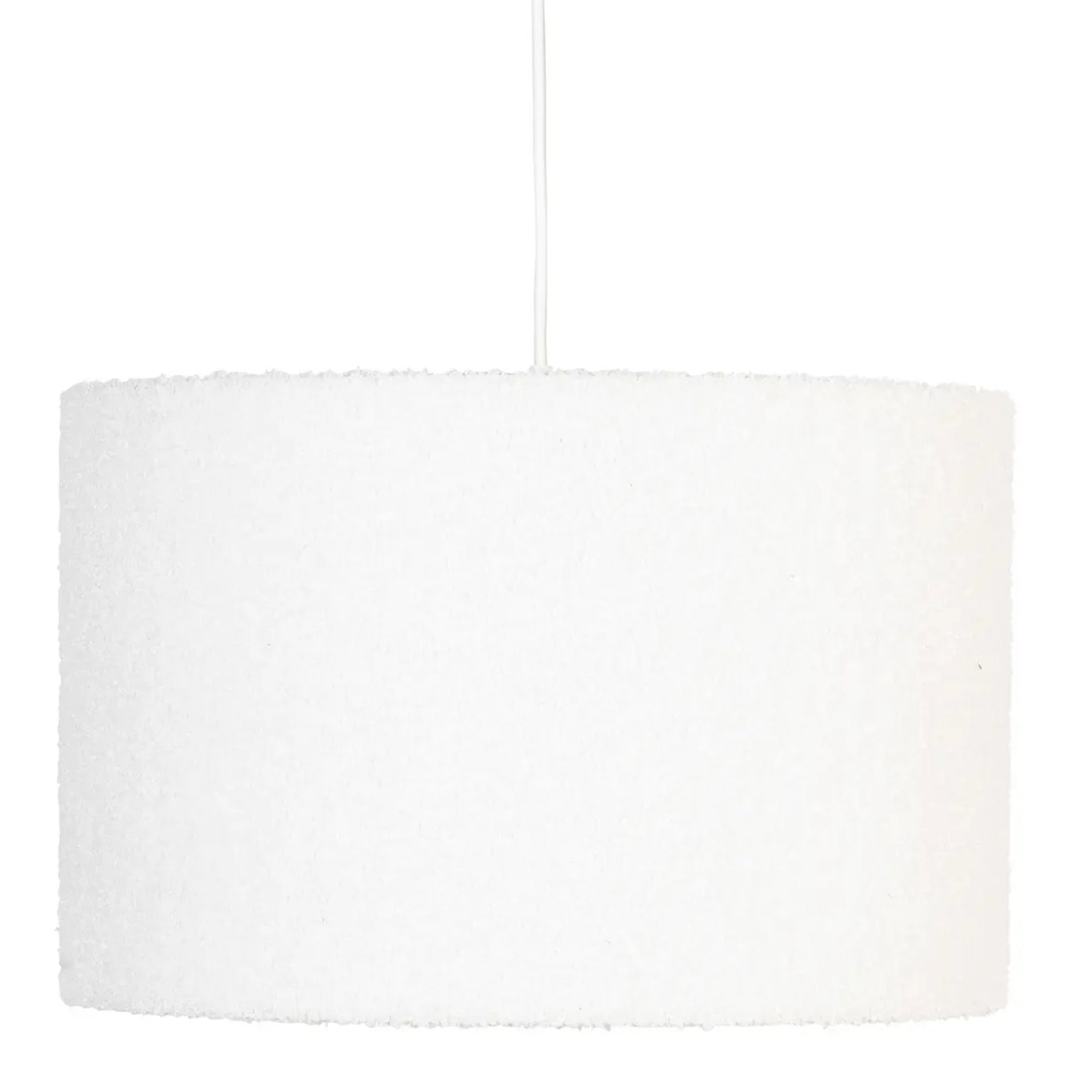 Suspension bouclette Tina blanc D37cm