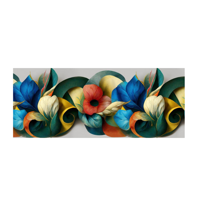 Tappeto Passatoia Cucina Disegno Fiordaliso