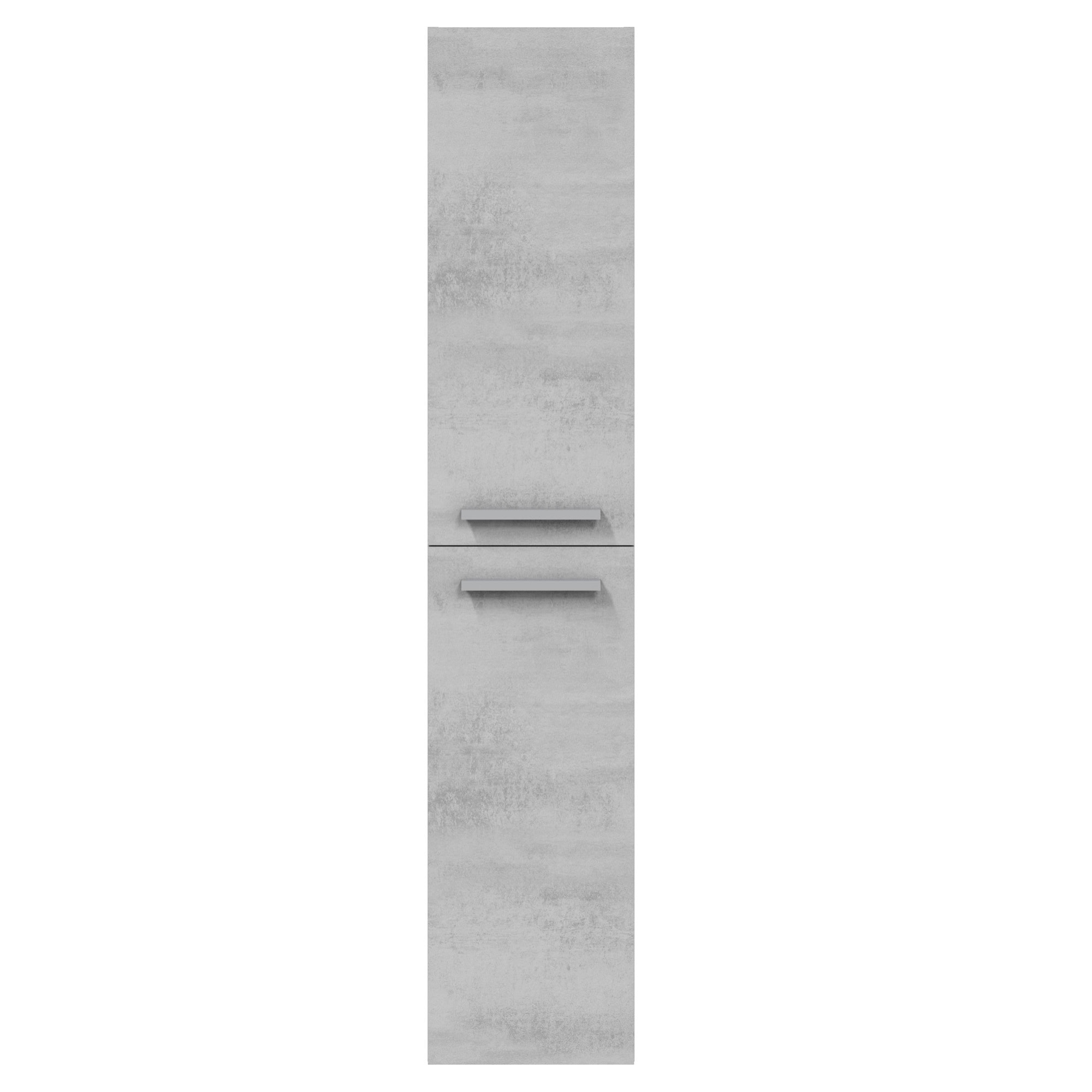 Columna de baño Alise 2p color Cemento, 30 cm (Ancho) x 25 cm (Fondo) x 150 cm (Alto)