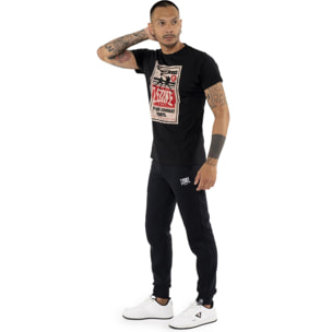 T-shirt da uomo maniche corte con stampa incontro boxe "Metropolitan"