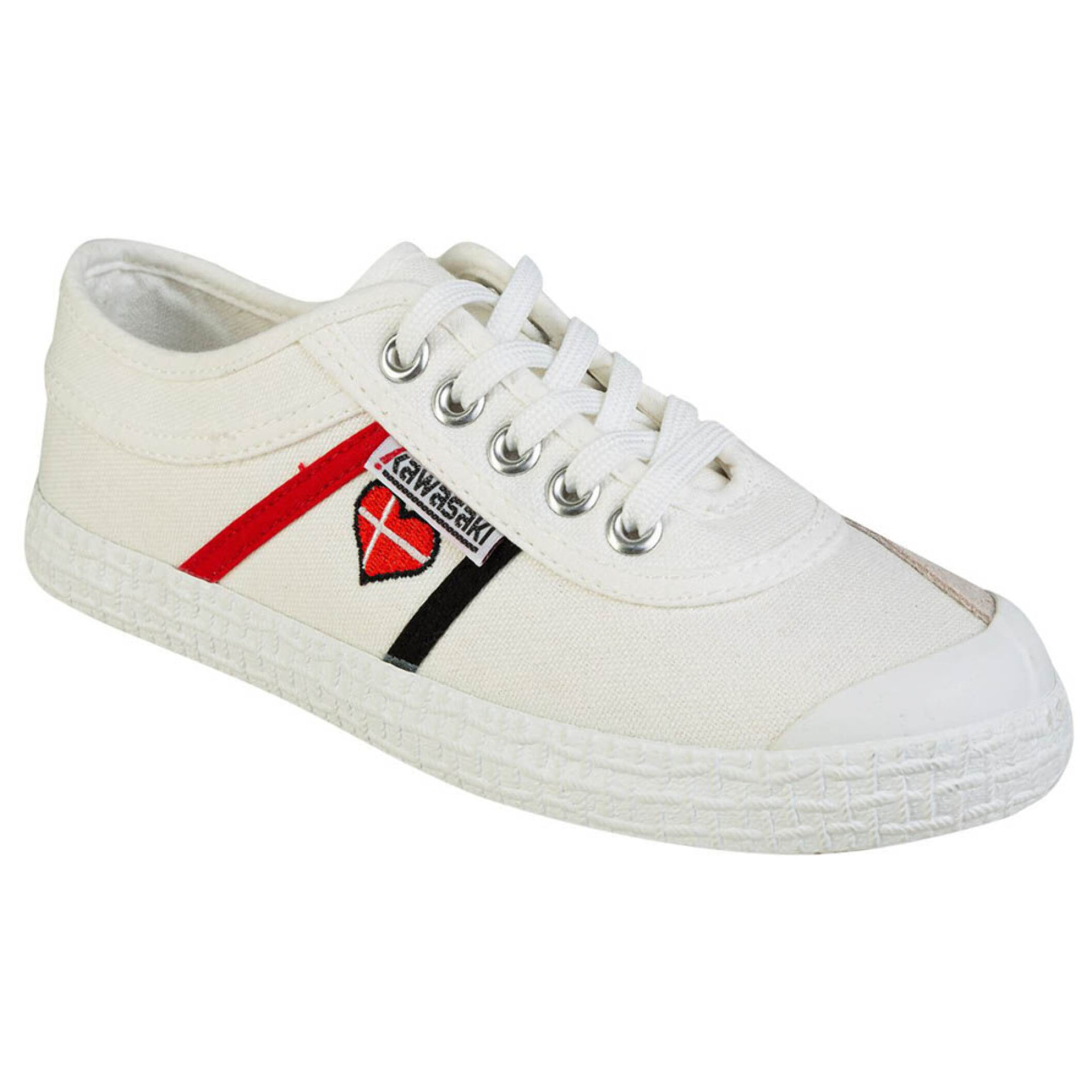 Zapatillas Sneaker para Mujer - KAWASAKI Heart Canvas Shoe K194523 1002 White