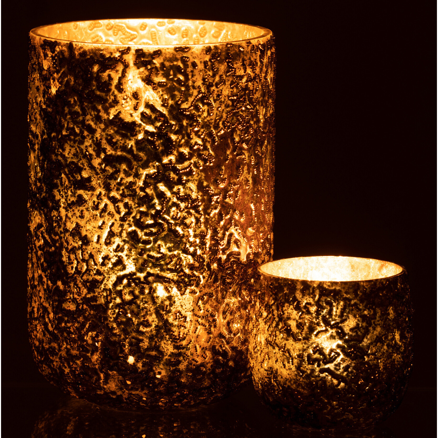 J-Line photophore Oxyde - verre - cuivre - large