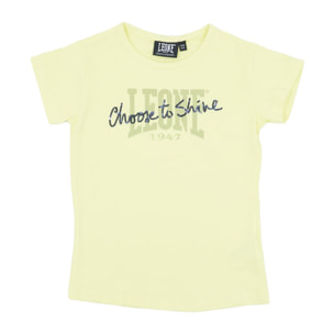 T-shirt da bambina maniche corte handwriting Dream